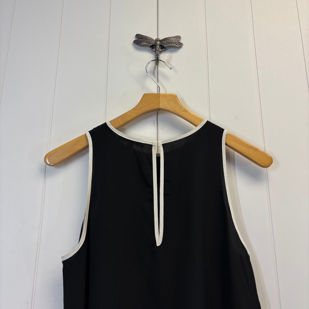 Lavender Brown Quiet Luxury Silk Tank Top Women Size M Old Money Career Office - Picture 8 of 8